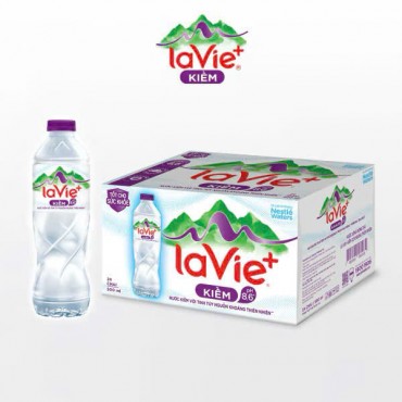 NƯỚC LAVIE KIỀM 500ML THÙNG 24 CHAI