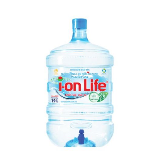 NƯỚC ION LIFE BÌNH 19L CÓ VÒI