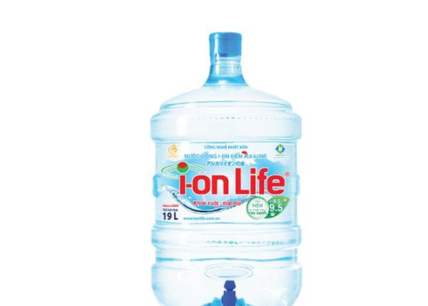 nước ion life kiềm bình 19l có vòi