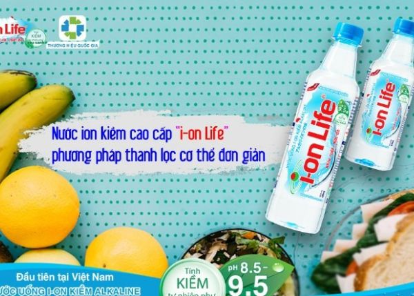 nước ion life thùng 450ml và công dụng
