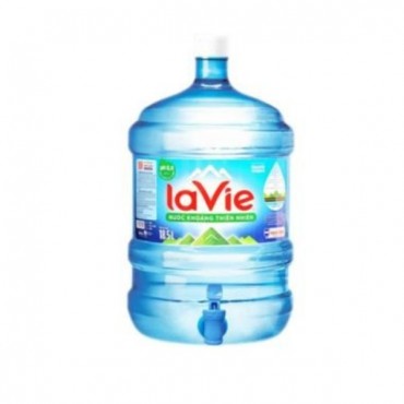 NƯỚC KHOÁNG LAVIE BÌNH 19L CÓ VÒI 
