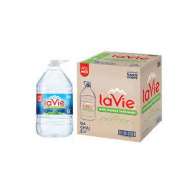 NƯỚC KHOÁNG LAVIE THÙNG 5L 