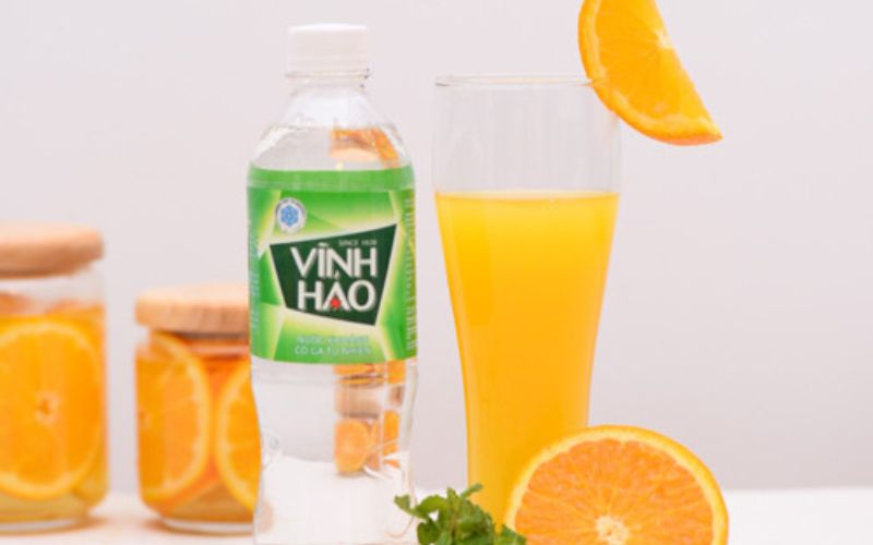 Nước Khoáng Vĩnh Hảo Có Ga Hỗ Trợ Tiêu Hóa Tốt