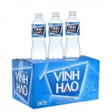 NƯỚC KHOÁNG VĨNH HẢO THÙNG 500ML 