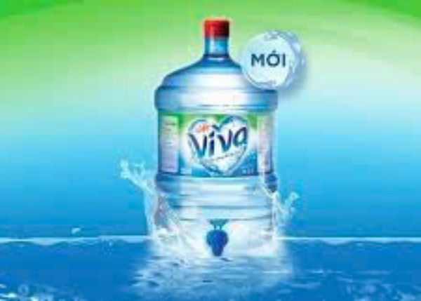 nước lavie viva bình 19l có vòi